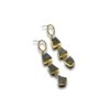 dangler earrings with gold finish and 3 ammolite stones by silly owl(1)