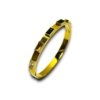 4 colour multi colour rectangle stone gold electroplated finish cuff kada bracelet band bangle by silly owl(1)