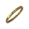 4mm gold finish star embossed kada bangle by silly owl