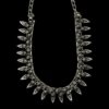 Oxidised kolhapuri tribal necklace double design by silly owl