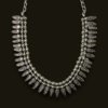 Oxidised kolhapuri tribal necklace double layer by silly owl