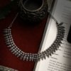 Oxidised kolhapuri tribal necklace double layer by silly owl