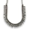 Oxidised kolhapuri tribal necklace thick chain by silly owl