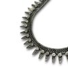 Oxidised kolhapuri tribal necklace thick chain by silly owl(2)