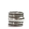 bangle stack silver look alike finish by silly owl (2)