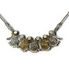 dual tone oxidised mirror work navratri choker by silly owl(1)