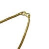 minimal 3 natural stones long chain with gold finish by silly owl