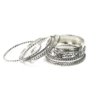 minimal bangle stack silver look alike by sillyowl (2)