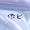 925 sterling siver design balis small 6mm hoops dainty earrings for dailywera by silly owl