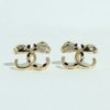 bold look jaguar panther channel logo earrings with a gold finish anti tarnish water resistant western collection jewllery by silly owl jewels (3)