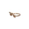 under 200 elegant dainty everyday wear jewelry anti tarnish adjustable rose gold finish rings with 2 studded butterflies design by silly owl(1)