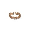 under 200 jewelry anti tarnish adjustable rose gold finish rings with a studded and plain seven 7 butterfly design by silly owl (1)