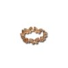 under 200 jewelry anti tarnish adjustable rose gold finish rings with a studded and plain seven 7 butterfly design by silly owl (2)