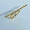 Minimalist single line trending gold ring by Sillyowl jewellery (2)