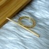 Minimalist single line trending gold ring by Sillyowl jewellery (6)