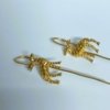 Trending Deer earrings ear cuff ear needle earrings by silly owl (2)