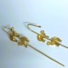 Trending ear cuff ear needle earrings camel design earrings by silly owl (4)