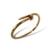 Trending nail Cartier rose gold finish bangle cuff Kada by silly owl