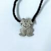 Brass charm dog lover anklet by silly owl oxidised jewellery (3)