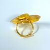 Gold finish anti tarnish wrapped round party rings by silly owl (2)