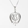 sterling silver ek onkar sikh punjab pendant 925 silver jewelry by silly owl anti tarnish waterproof jewlery (2)