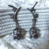 oxidised bird cage ear cuff earrings by silly owl anti tranish brass jewellery (4)