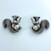 squirrel oxidised earring studs quirky earings by silly owl jewlery (1)